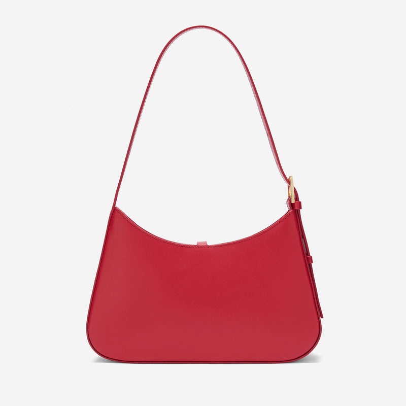 Demellier The Tokyo x Taylor LaShae Shoulder Bags Red | USA 210356-PUO