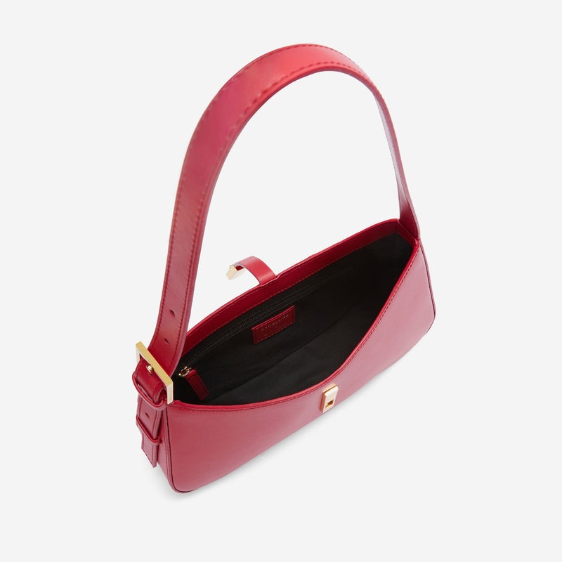 Demellier The Tokyo x Taylor LaShae Shoulder Bags Red | USA 210356-PUO