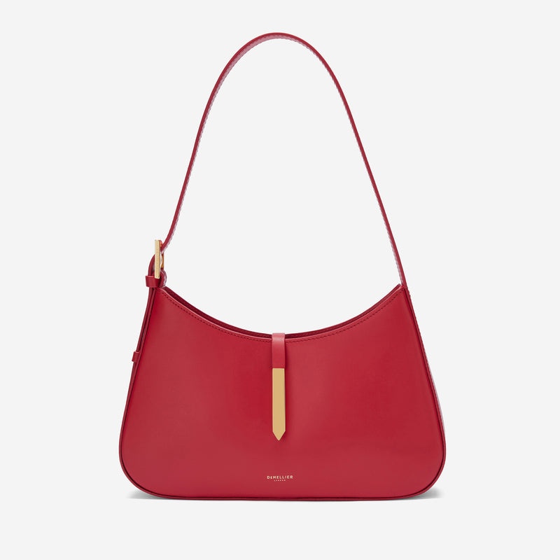 Demellier The Tokyo x Taylor LaShae Shoulder Bags Red | USA 210356-PUO