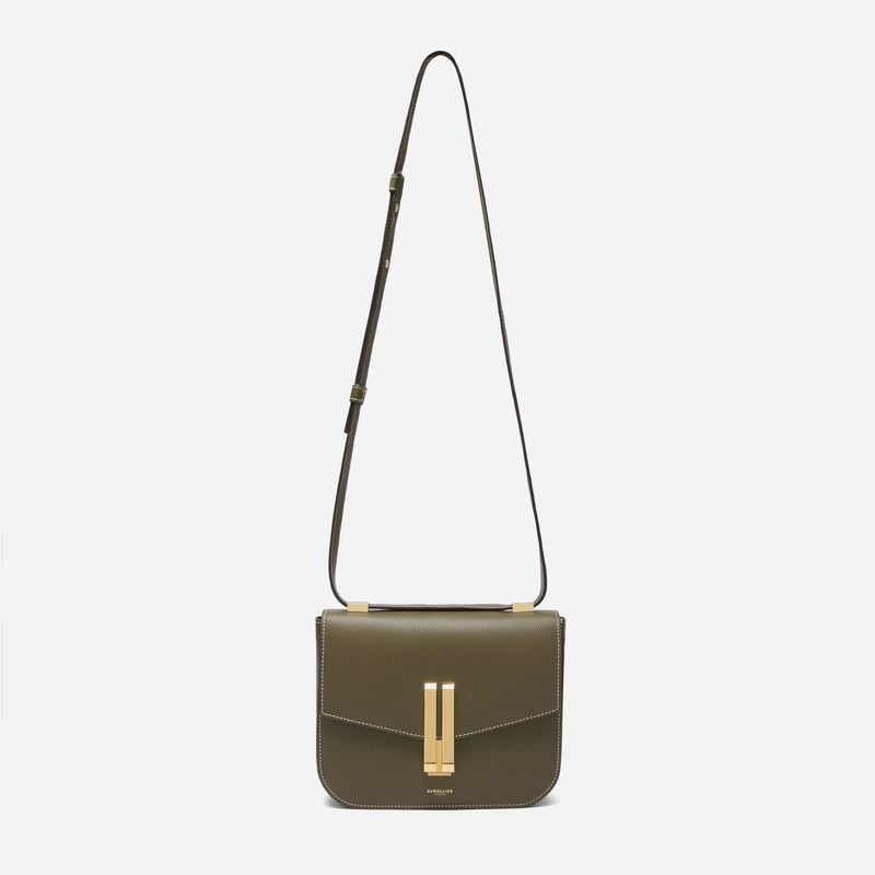 Demellier The Vancouver Crossbody Bags Olive | USA 561247-ZTY