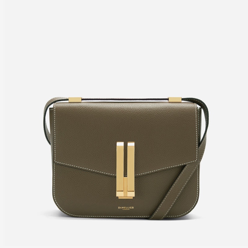 Demellier The Vancouver Crossbody Bags Olive | USA 561247-ZTY