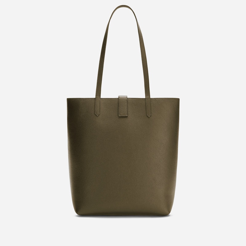 Demellier The Vancouver Tote Work Bags Olive | USA 506948-EHN